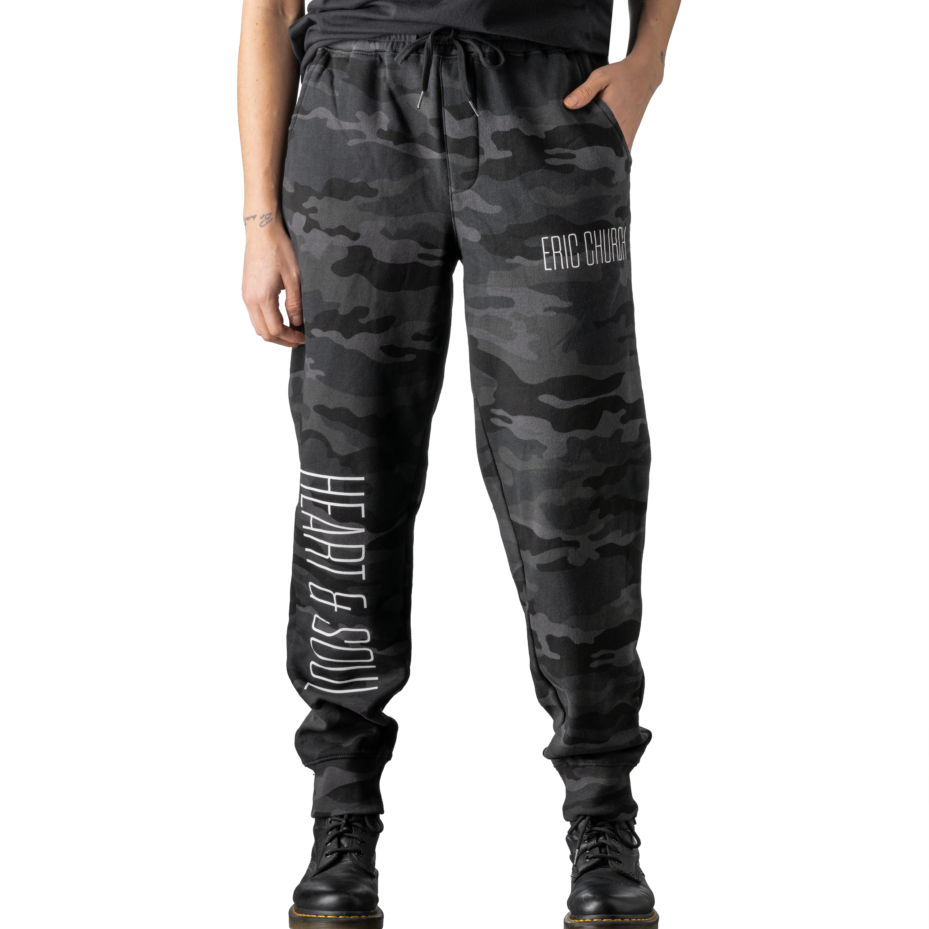 Black discount camo sweats