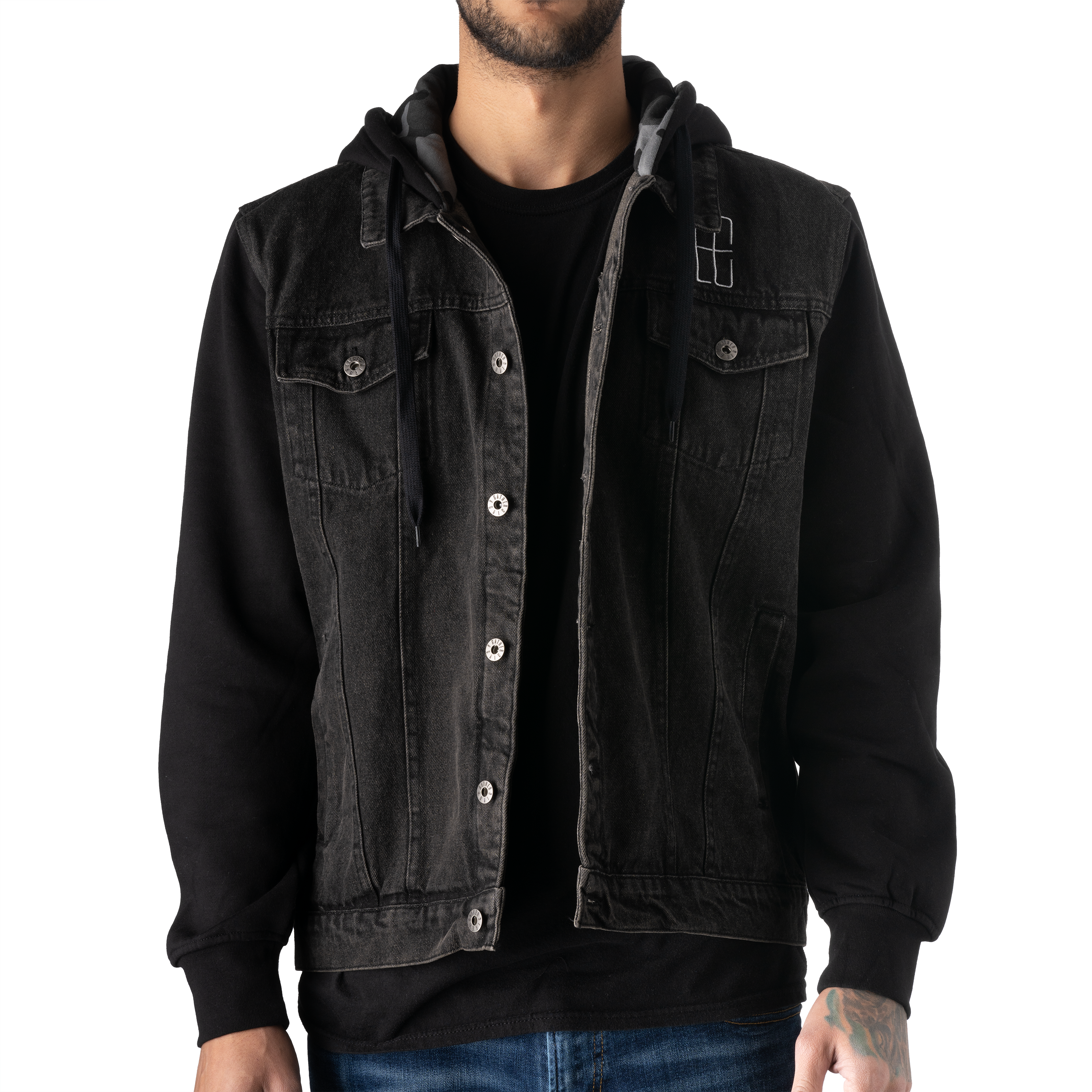 Usps hooded 2025 transparent vinyl windbreaker