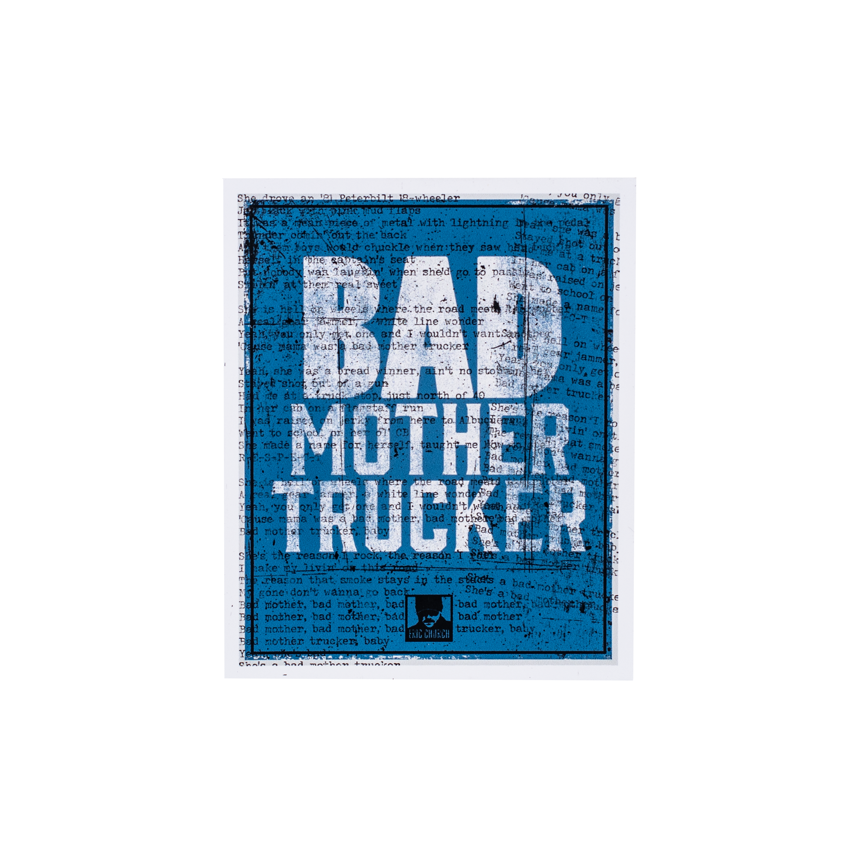 Bad Mother Trucker Magnet