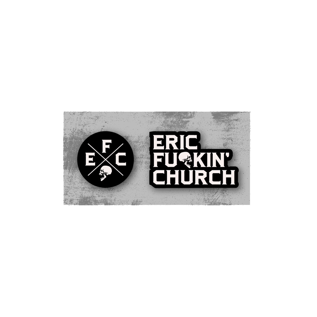 The Eric Fu*ckin Church Pin Set
