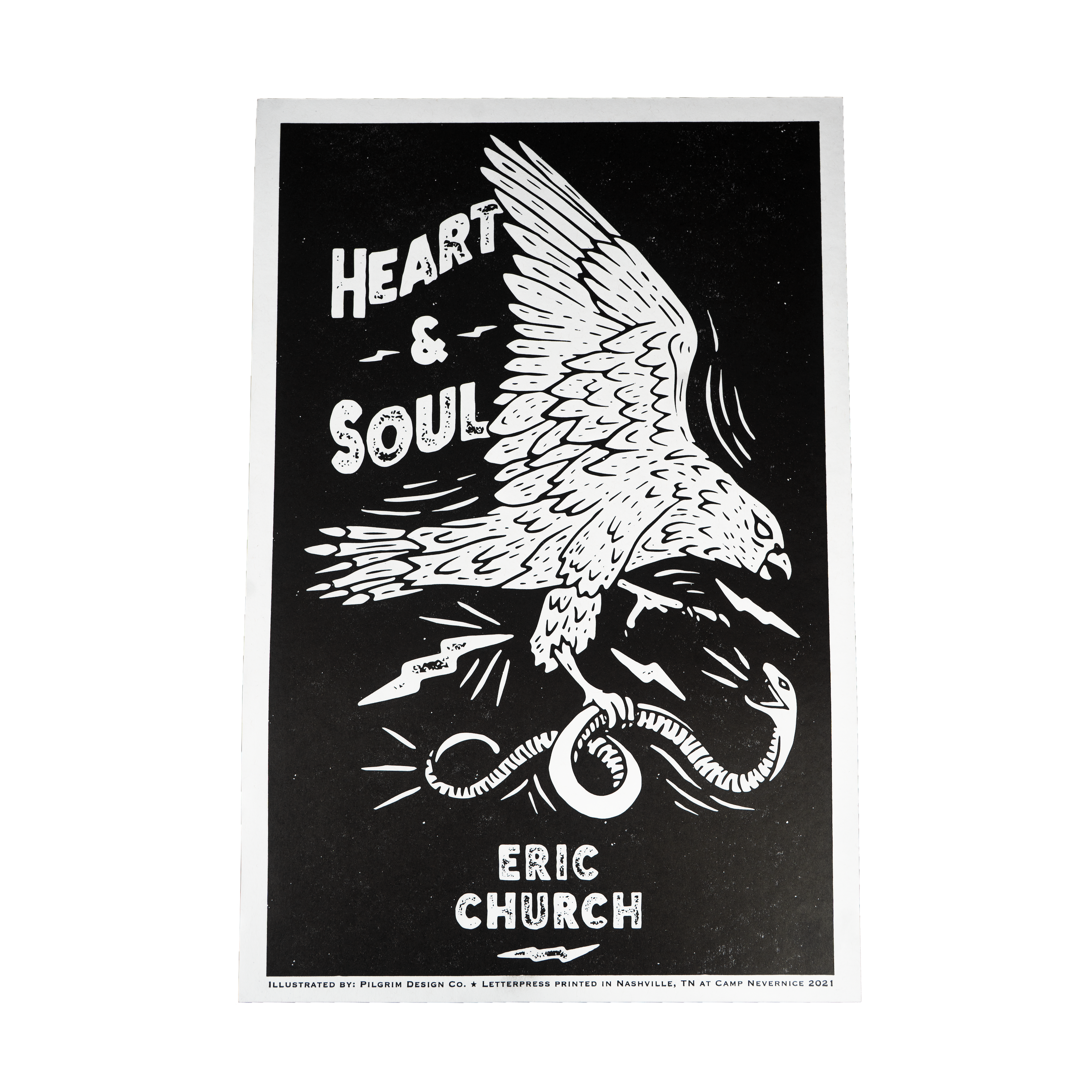 Heart & Soul Battle Block Print
