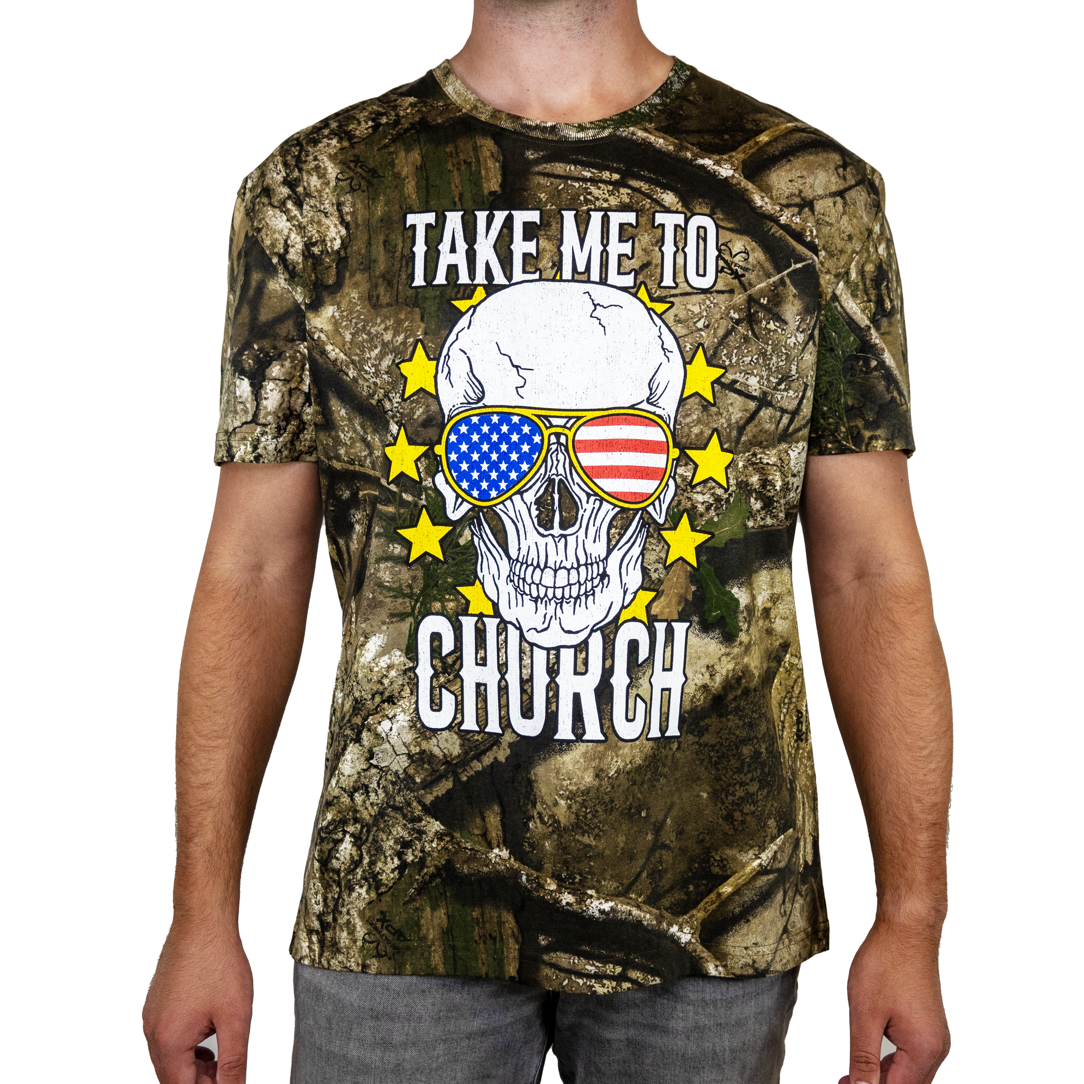 Take Me To Church T-Shirt - Camo