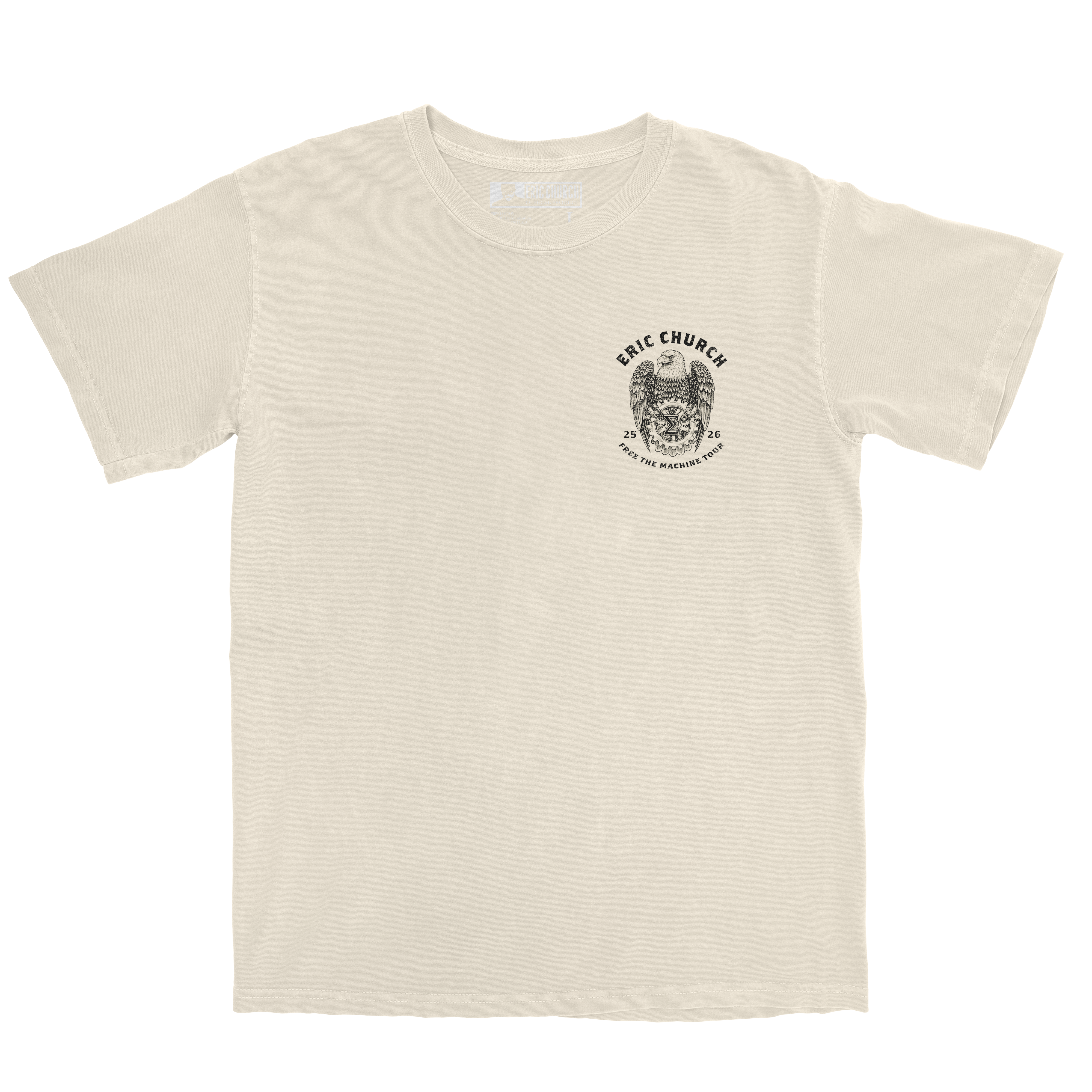 Free The Machine Tour - Natural Eagle T-Shirt