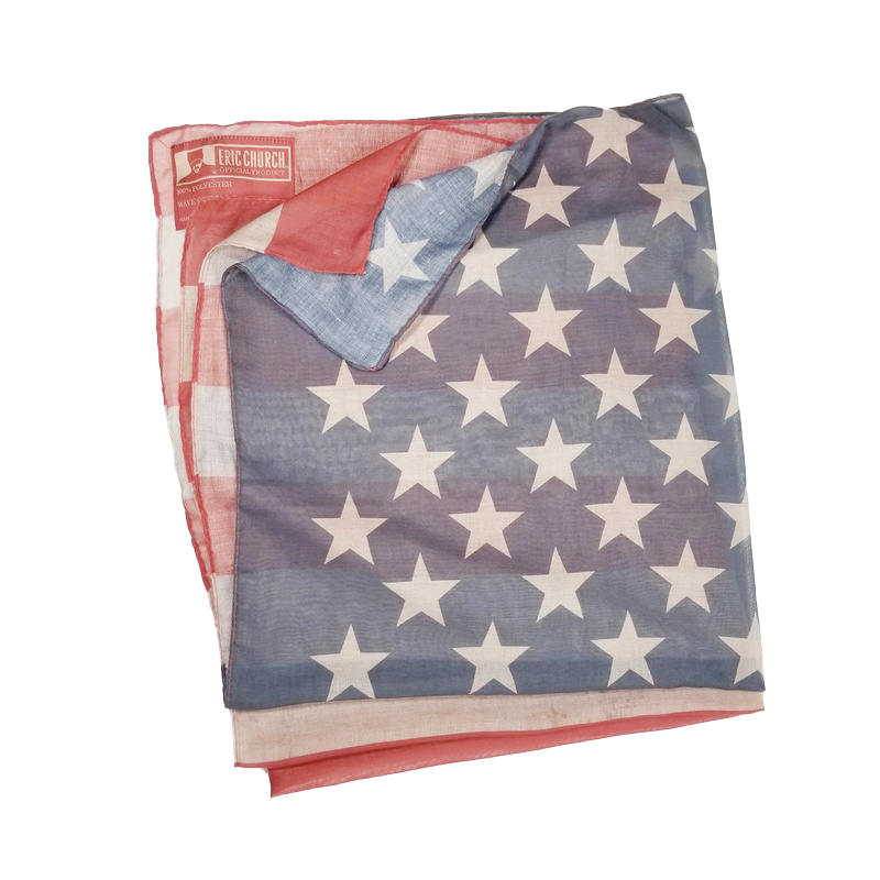 The Official Eric Church Flag Scarf
