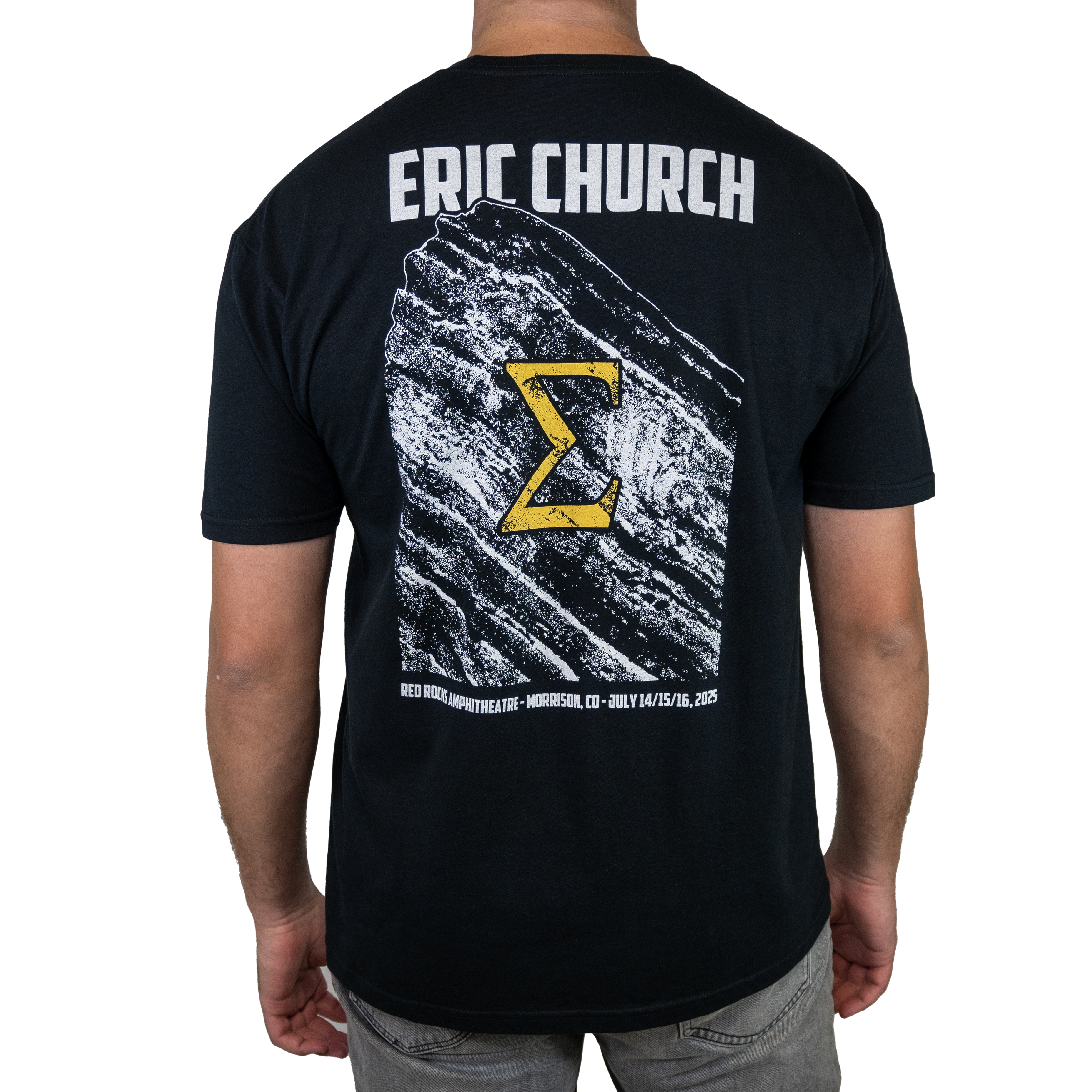 Red Rocks Event T-Shirt - Black