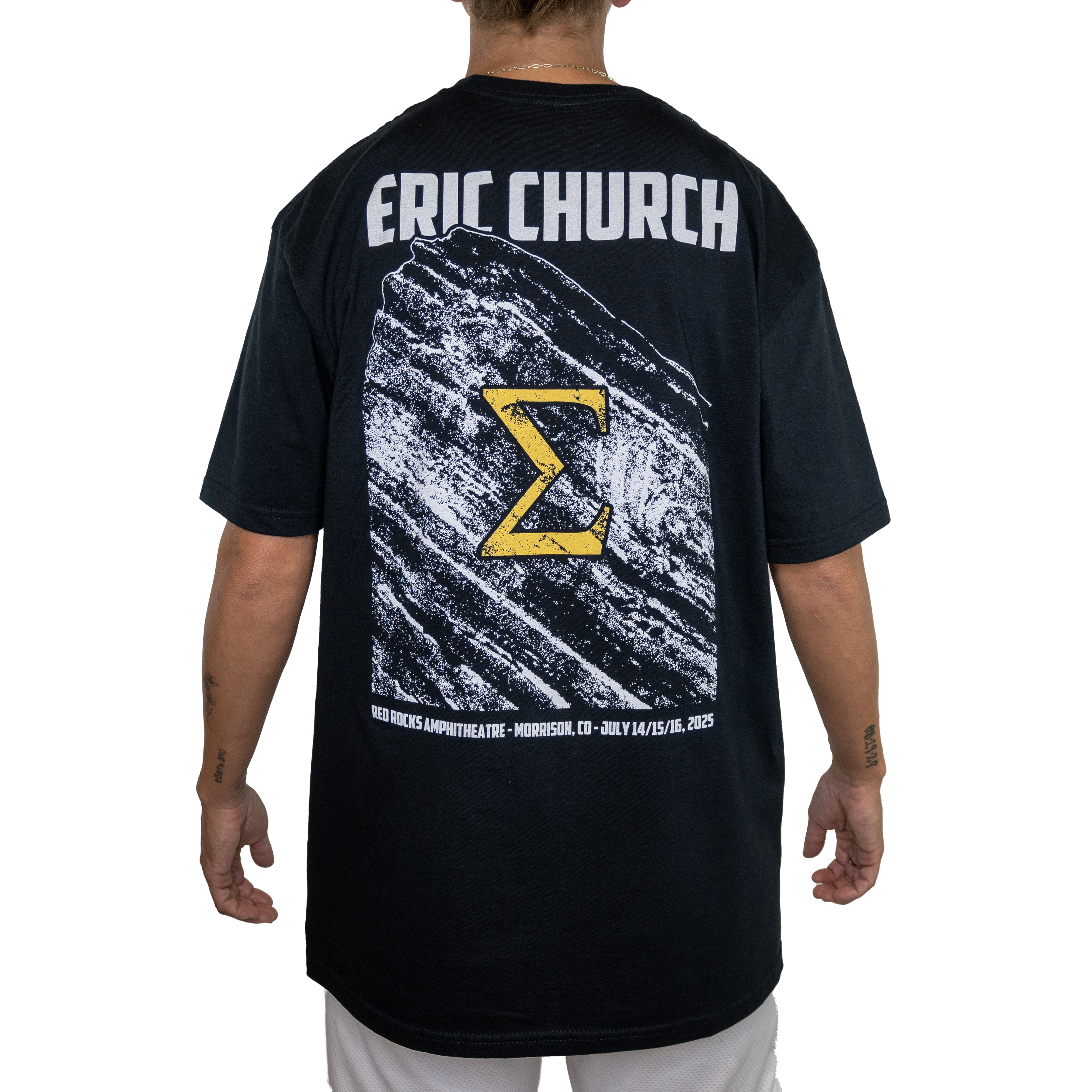 Red Rocks Event T-Shirt - Black