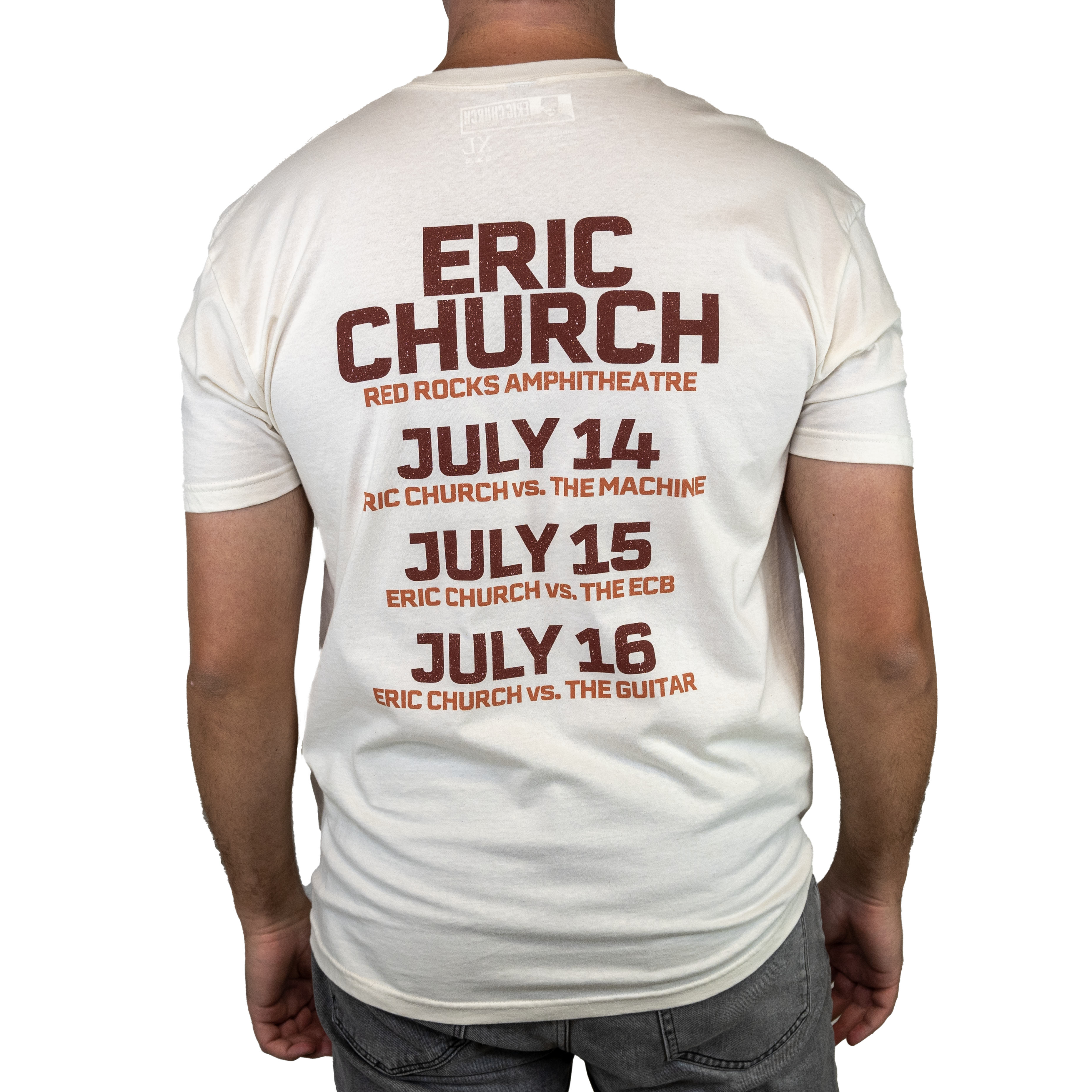 Red Rocks Event T-Shirt - Natural