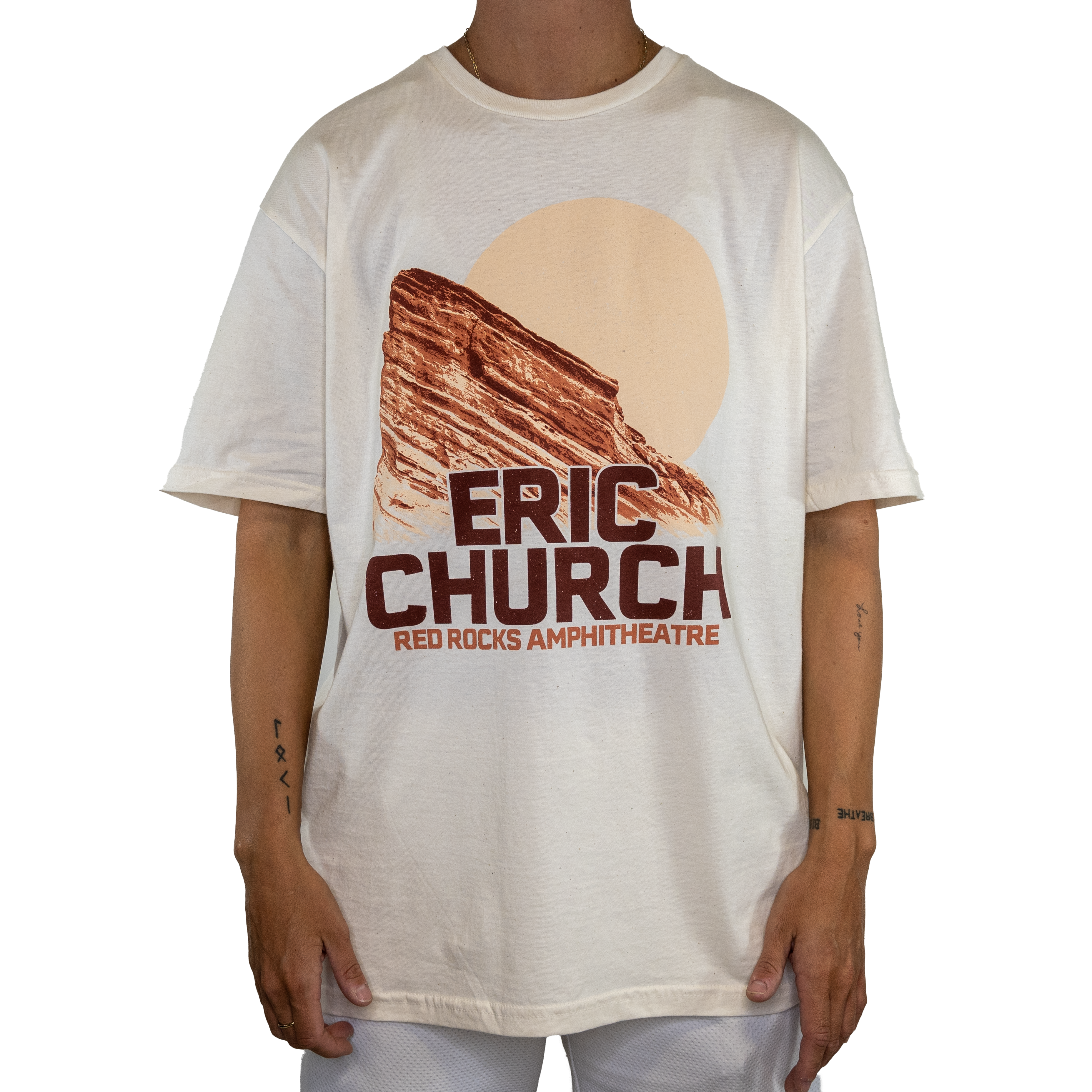 Red Rocks Event T-Shirt - Natural
