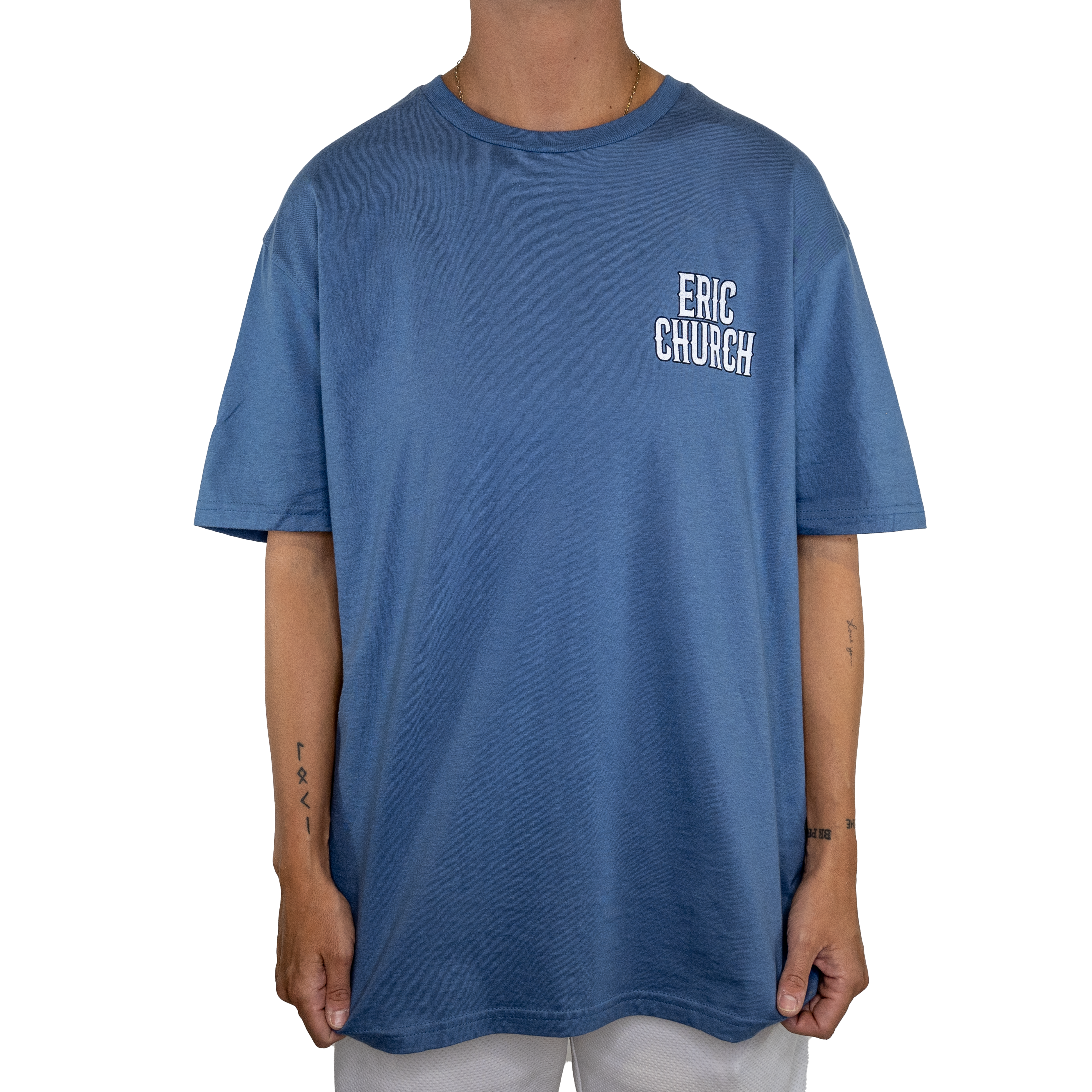 Take Me To Church T-Shirt - Blue