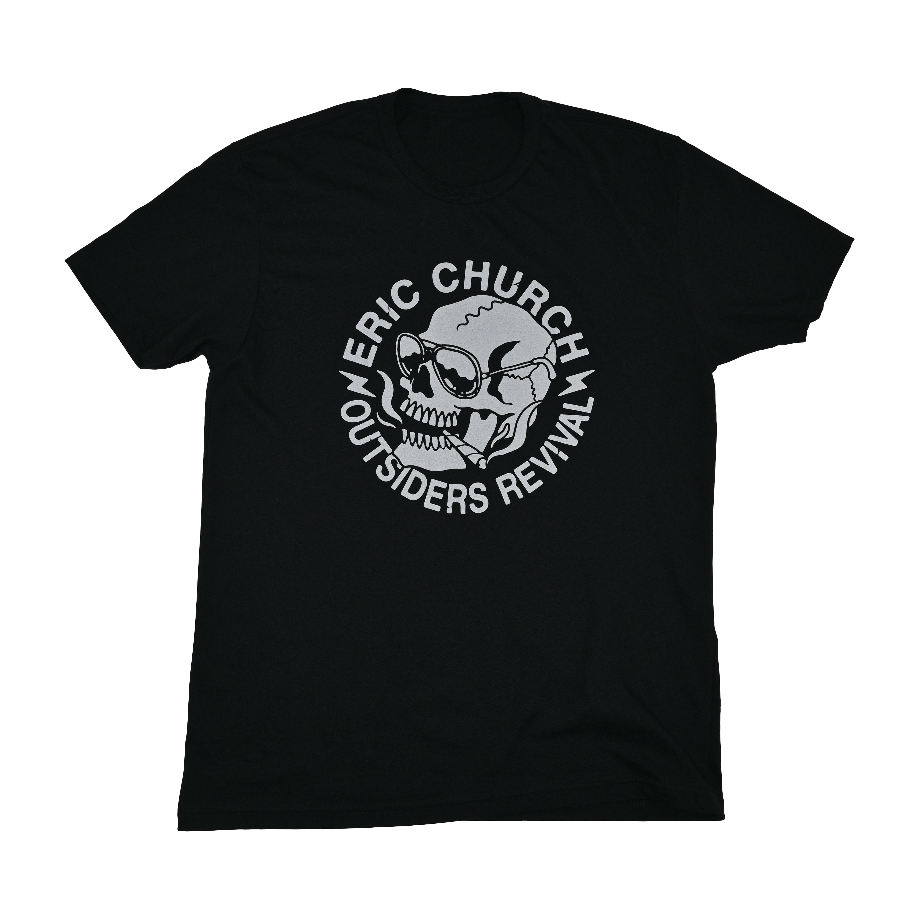 The Outsiders Revival Tour - Smoking Skull T-Shirt