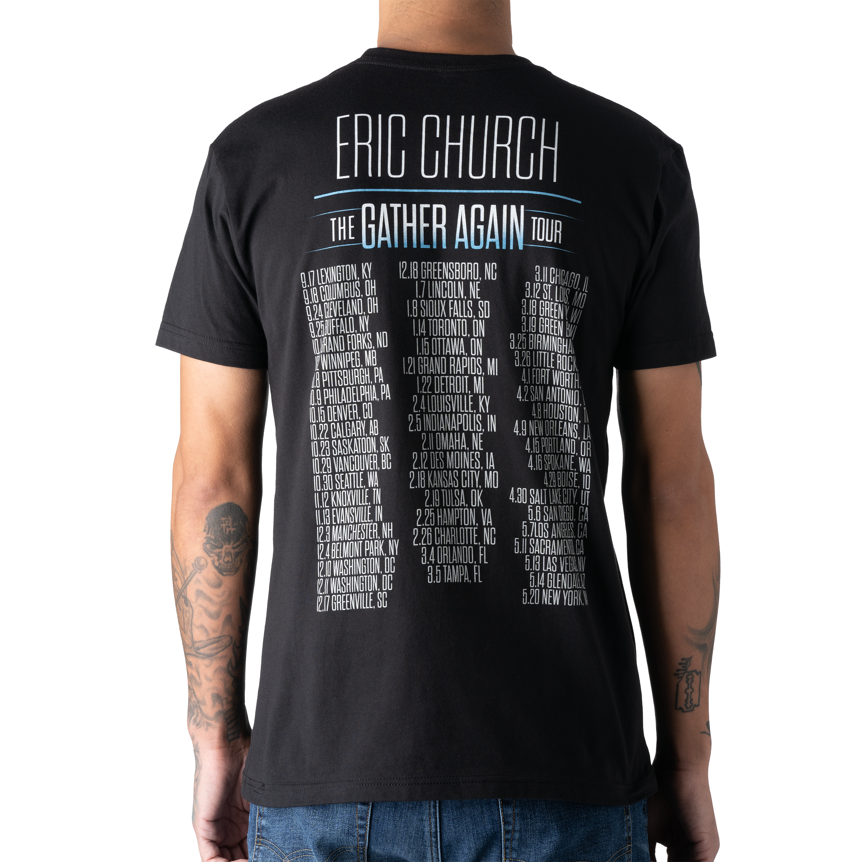 The Gather Again Tour T-Shirt - EC On Stage