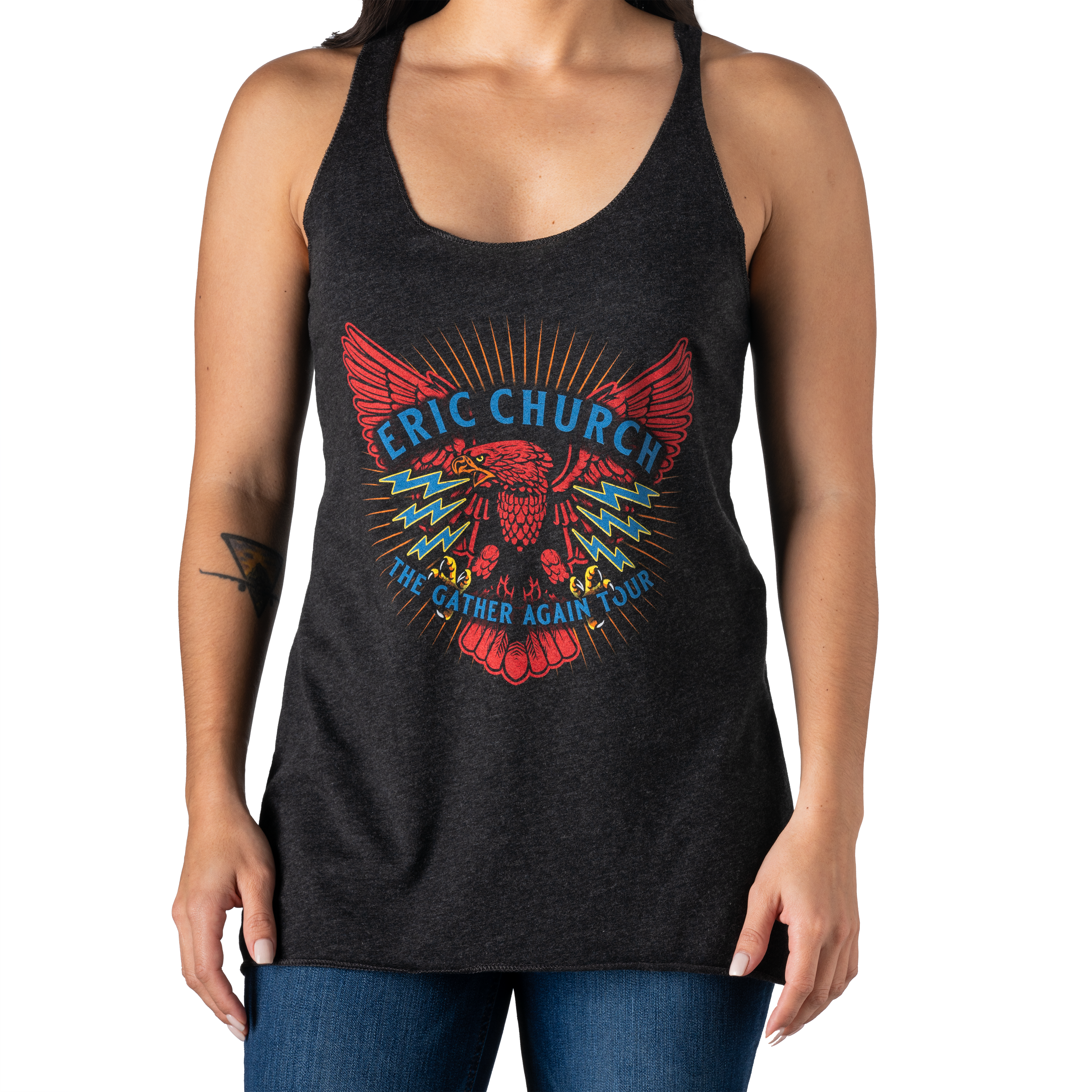 Gather Again Red Eagle Ladies Tank