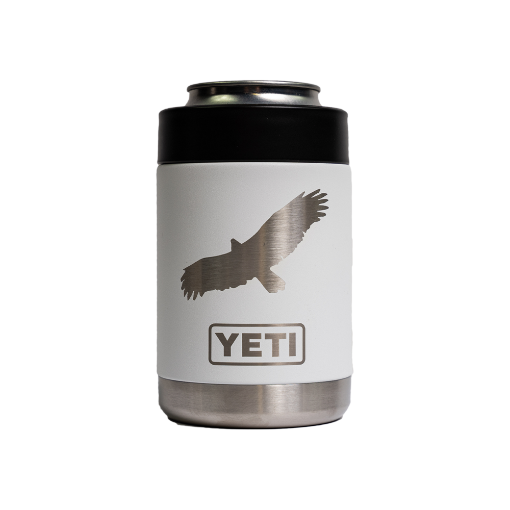 12oz YETI Can Cooler - Double Down White