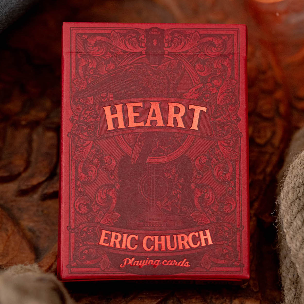 Eric Church Playing Cards - Heart