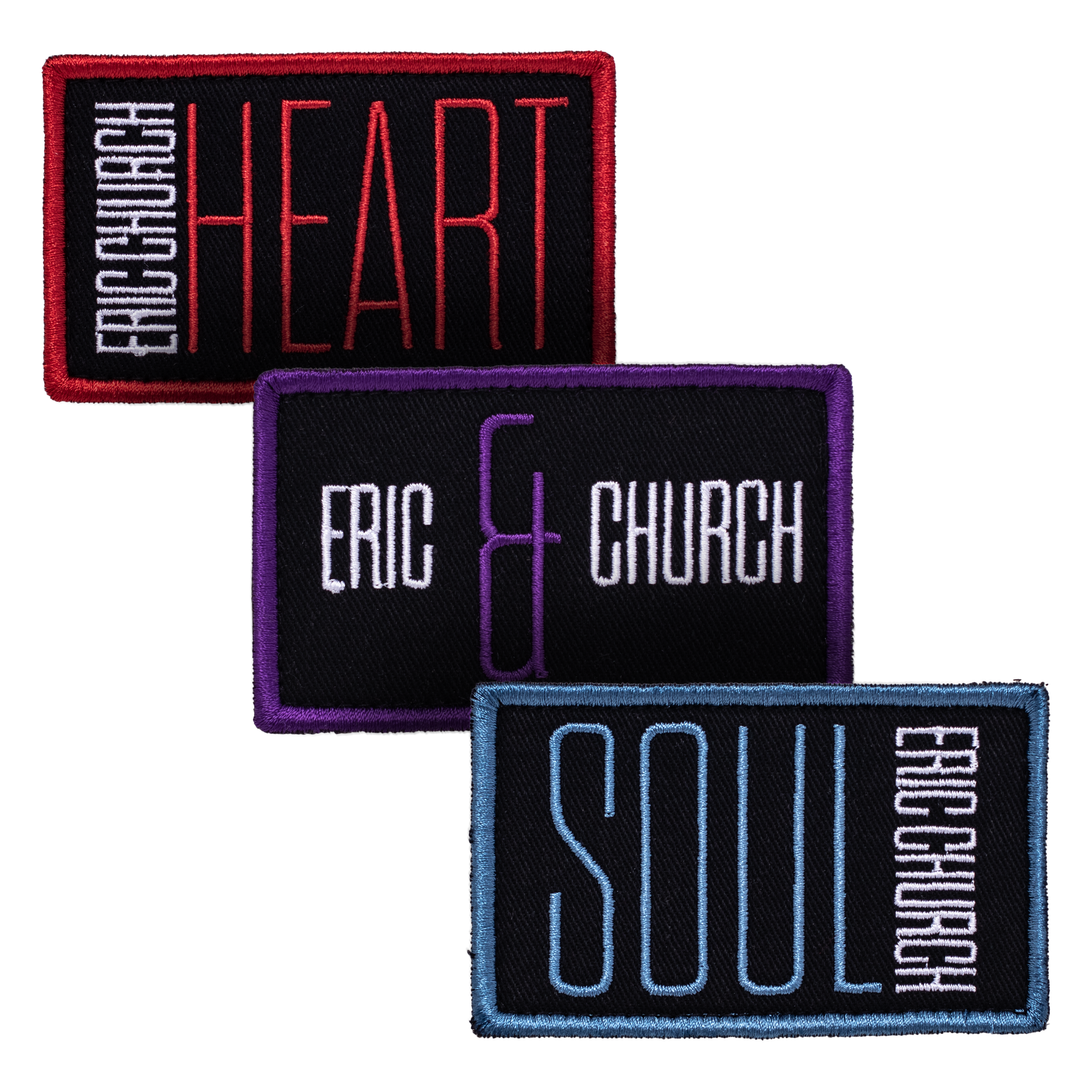 Heart & Soul Velcro Patches