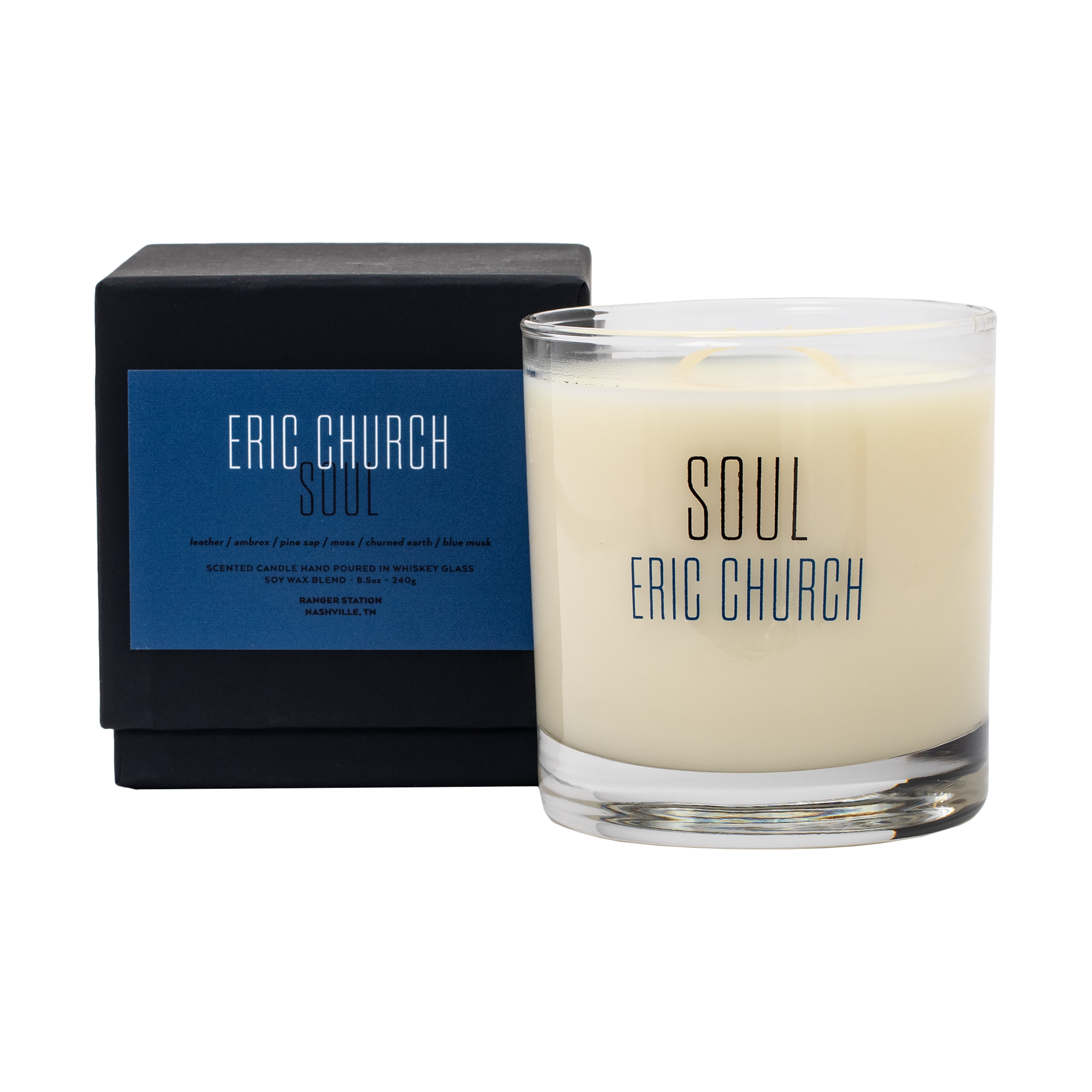 Soul - Whiskey Glass Scented Candle