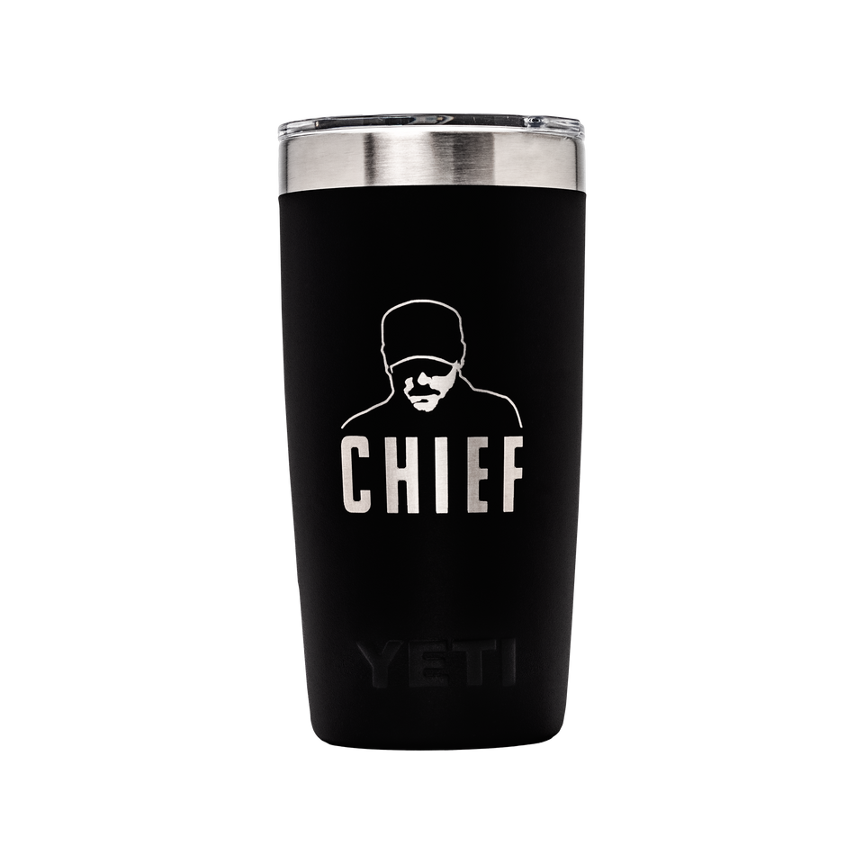The Chief Kids YETI Tumbler Black Chief Merchandise