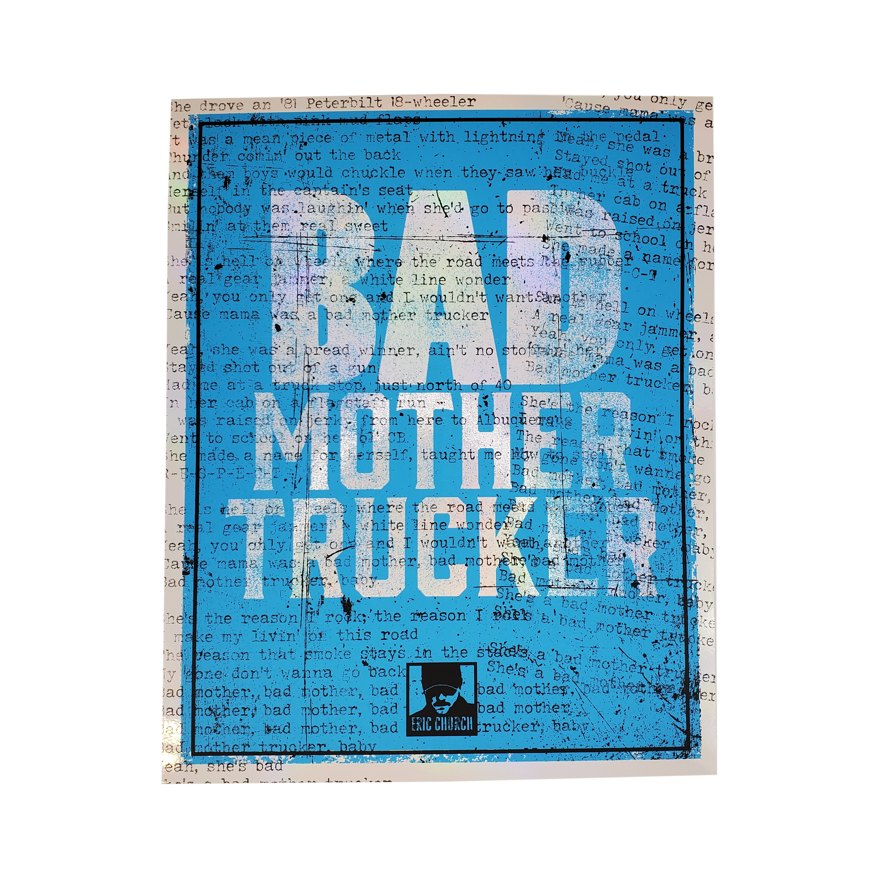 Bad Mother Trucker Poster - Choir Variant