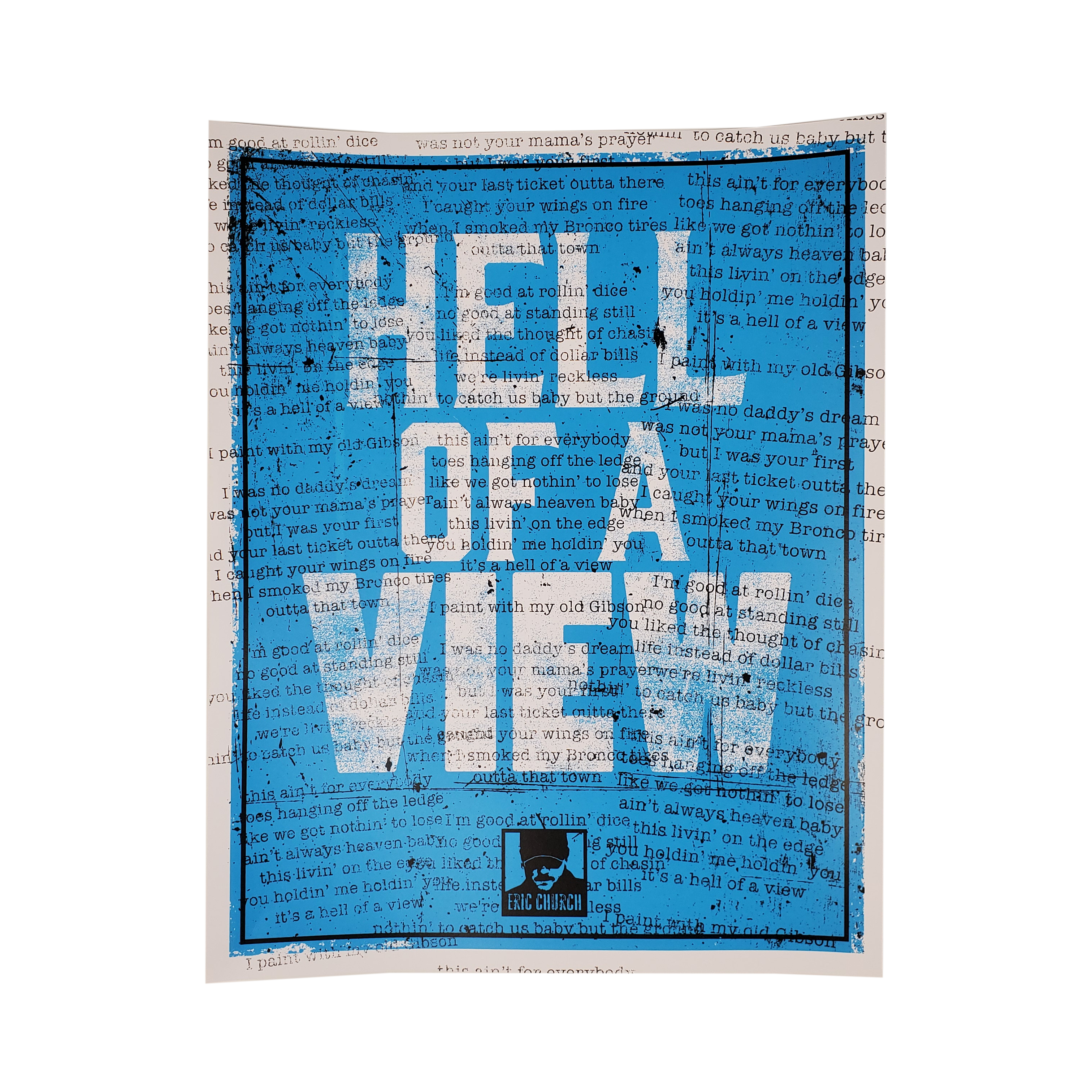 Hell Of A View Poster