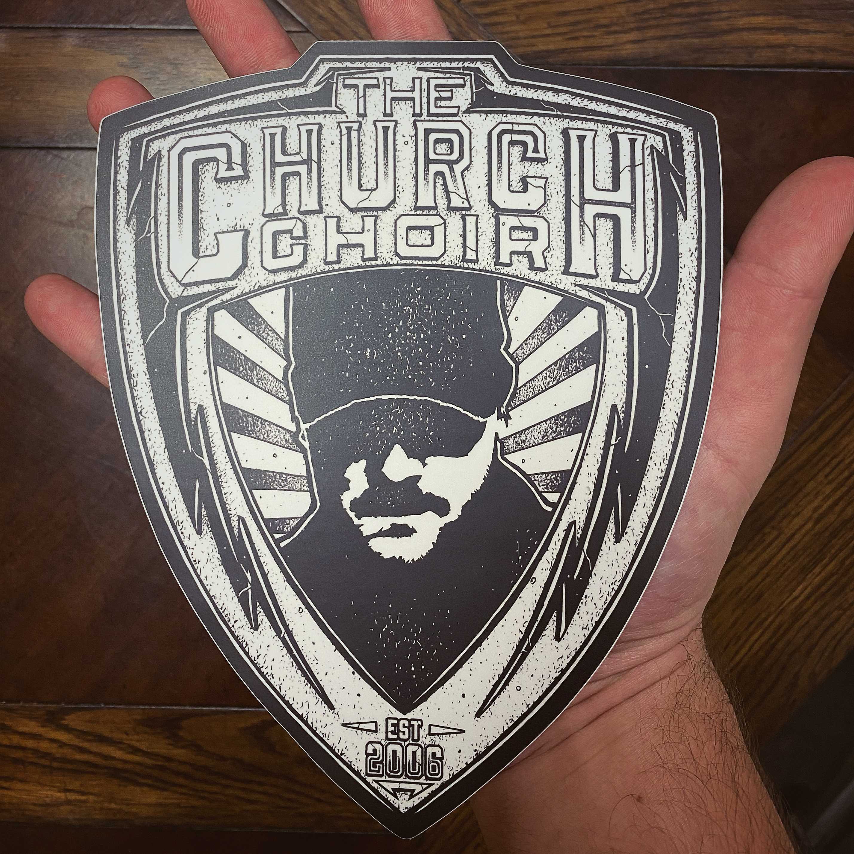Church Choir Badge Giant Decal